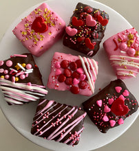 Load image into Gallery viewer, Valentine&#39;s Day Choc Covered Krispy Bars
